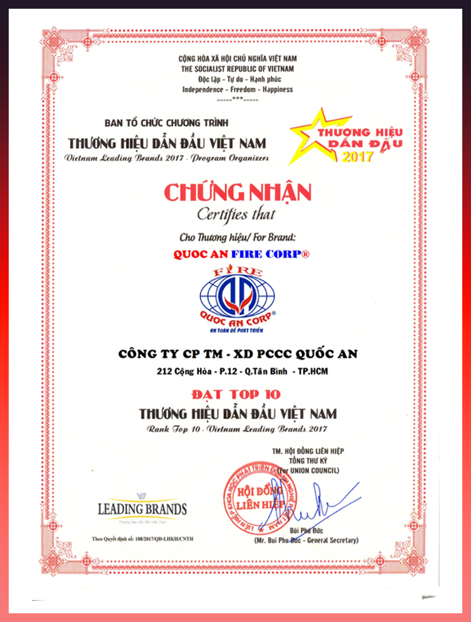 THƯƠNG HIỆU DẪN ĐẦU