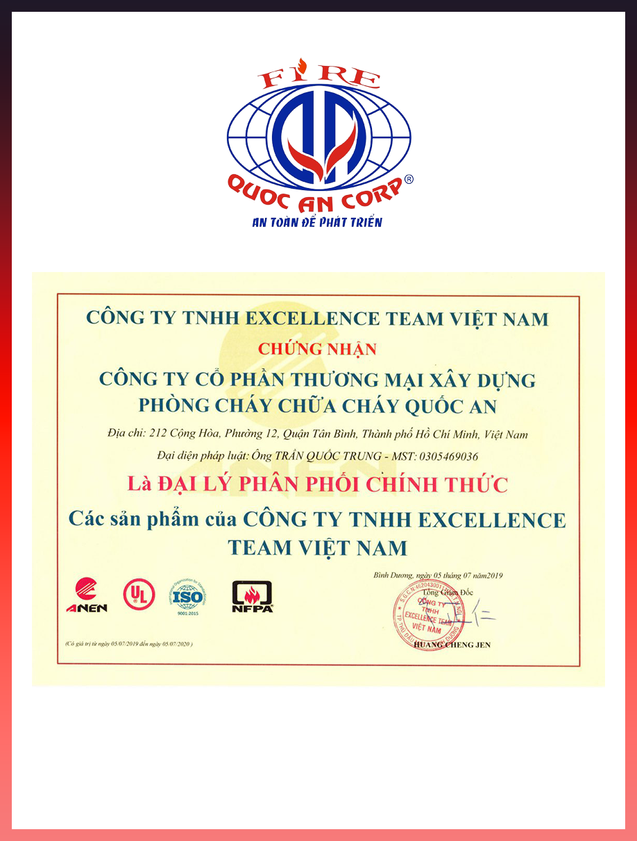 CHỨNG CHỈ HỢP TÁC